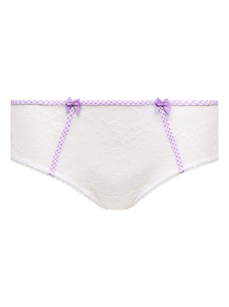 Shorty grande taille BOOGIE - Brigitte Bardot Lingerie Blanc - Kiabi