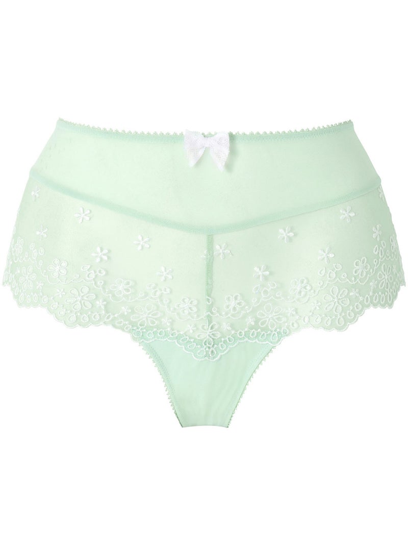 Shorty grande taille SENSIBLE - Brigitte Bardot Lingerie Vert - Kiabi