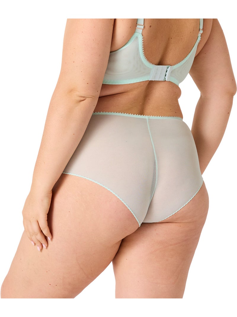 Shorty grande taille SENSIBLE - Brigitte Bardot Lingerie Vert - Kiabi