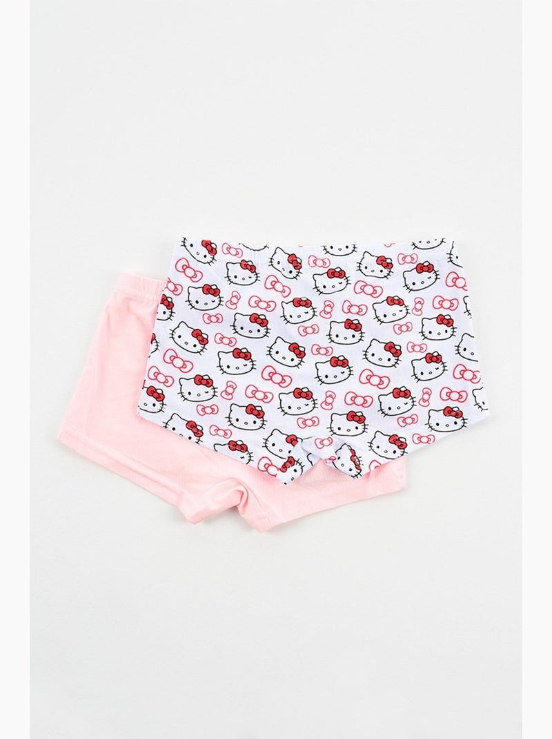 Shorty Hello Kitty | Licence Officielle Blanc Rose - Kiabi