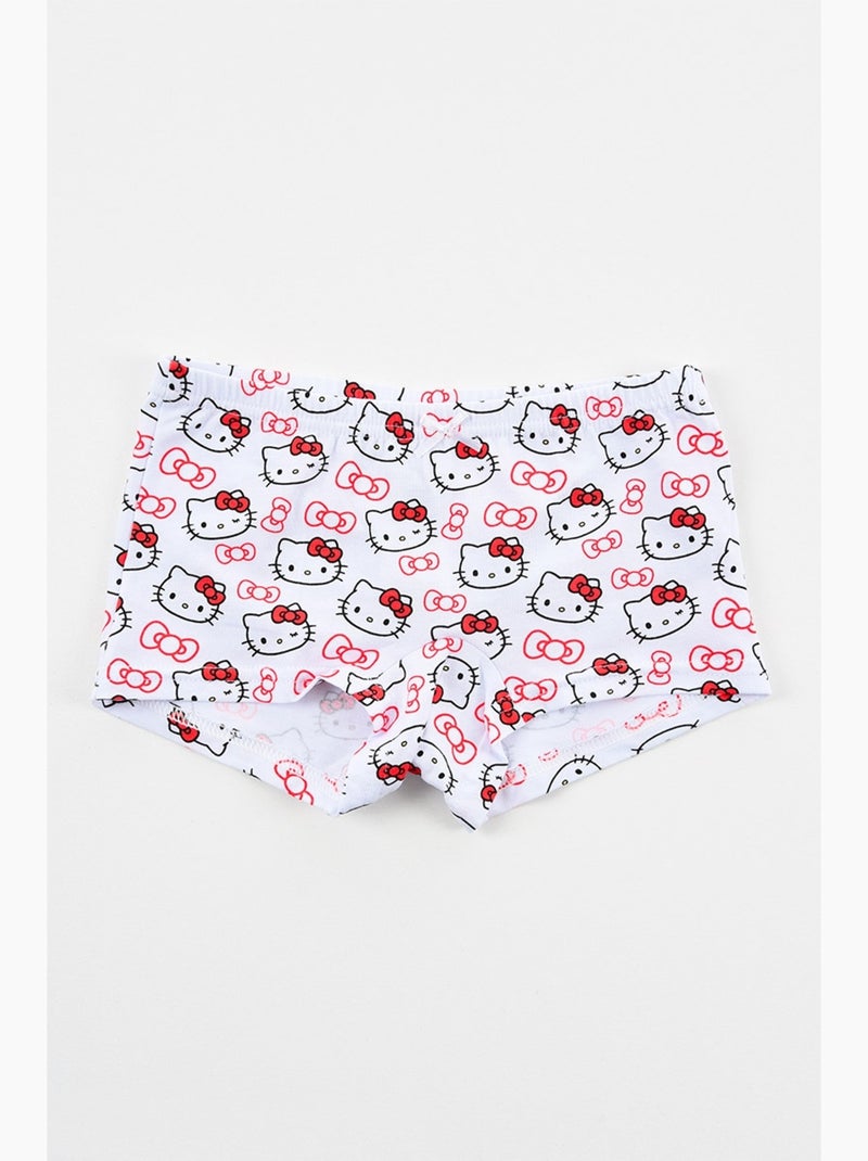 Shorty Hello Kitty | Licence Officielle Blanc Rose - Kiabi