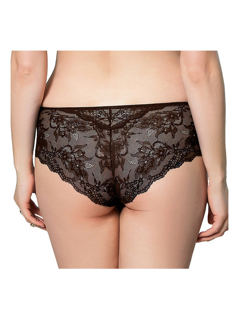Shorty Honeymoon Marron chocolat - Kiabi