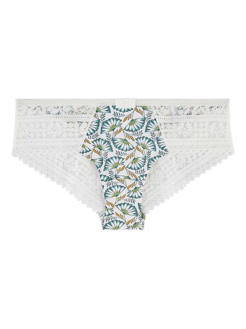 Shorty IMPREVU - Pomm'Poire Blanc - Kiabi