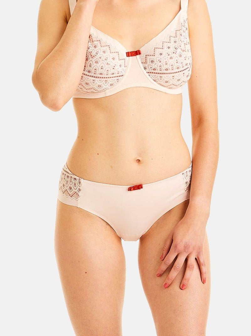 Shorty INCONNUE - Pomm'Poire Rose - Kiabi
