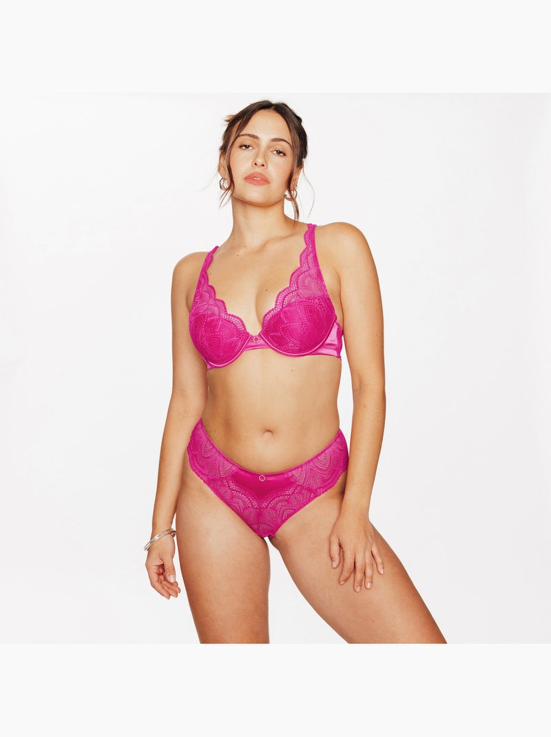 Shorty Inouie - RougeGorge Lingerie Rose - Kiabi