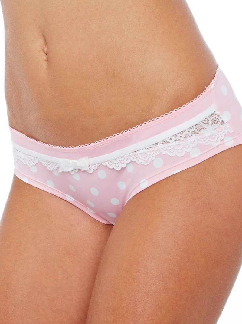 Shorty LANA - Pomm'Poire Rose clair - Kiabi
