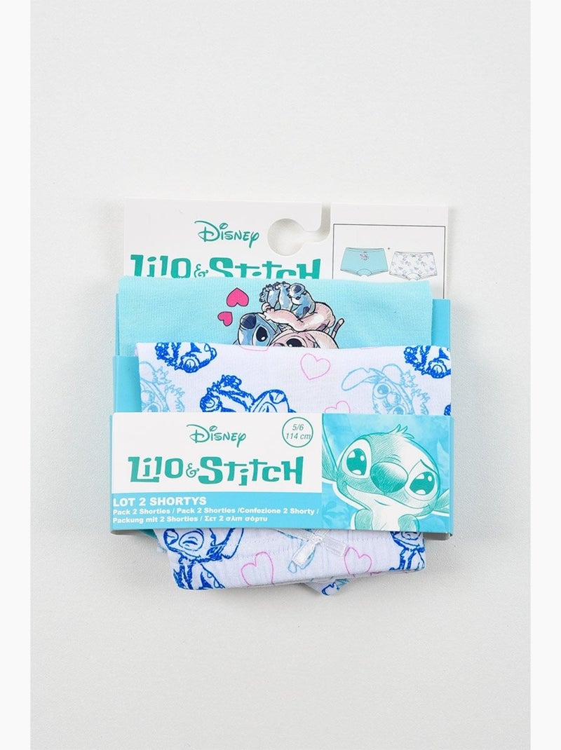Shorty Lilo et Stitch | Licence Officielle Bleu Multicolore - Kiabi