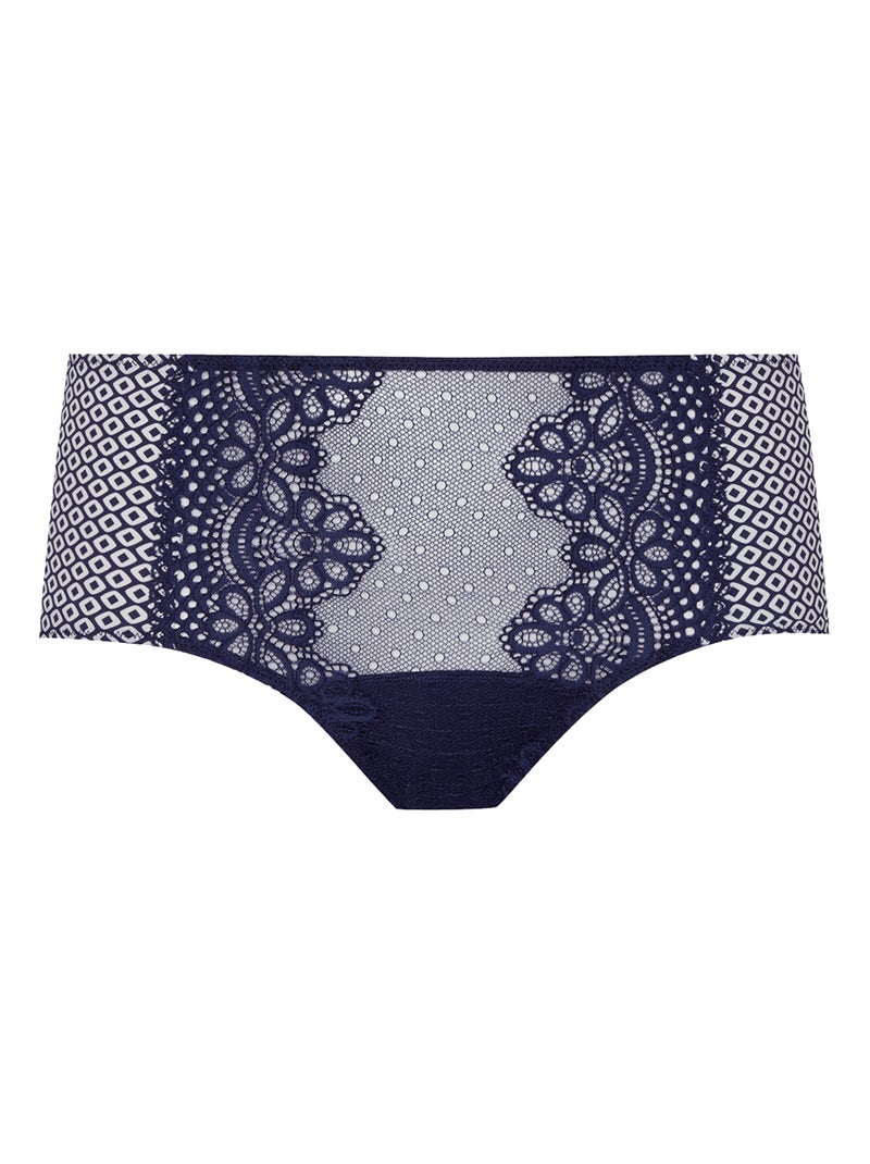 Shorty L'IRRÉSISTIBLE Bleu Blanc - Kiabi