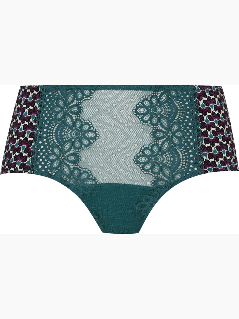 Shorty l'irrésistible Violet/Vert - Kiabi