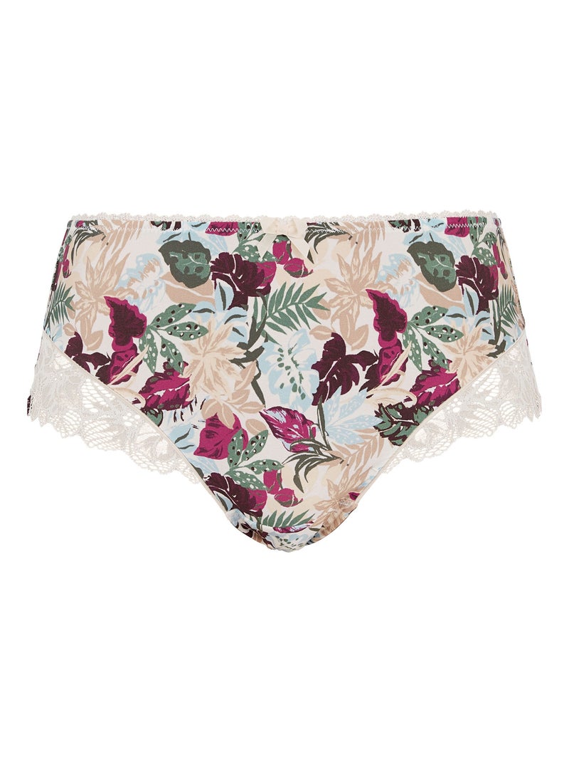 Shorty Mathilde Sans Complexe Blanc Rouge Gris - Kiabi