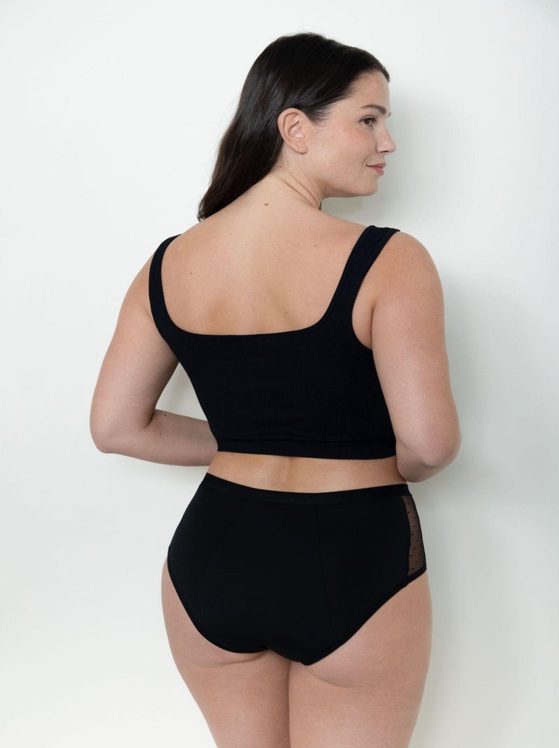 shorty menstruel essentiel   - Gérard Pasquier Noir Noir - Kiabi