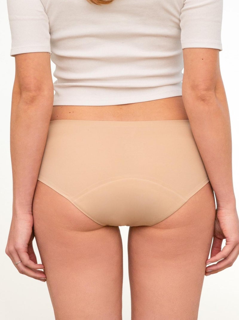 Shorty menstruel micro invisible LOT de 3   - Gérard Pasquier Noir Noir - Kiabi