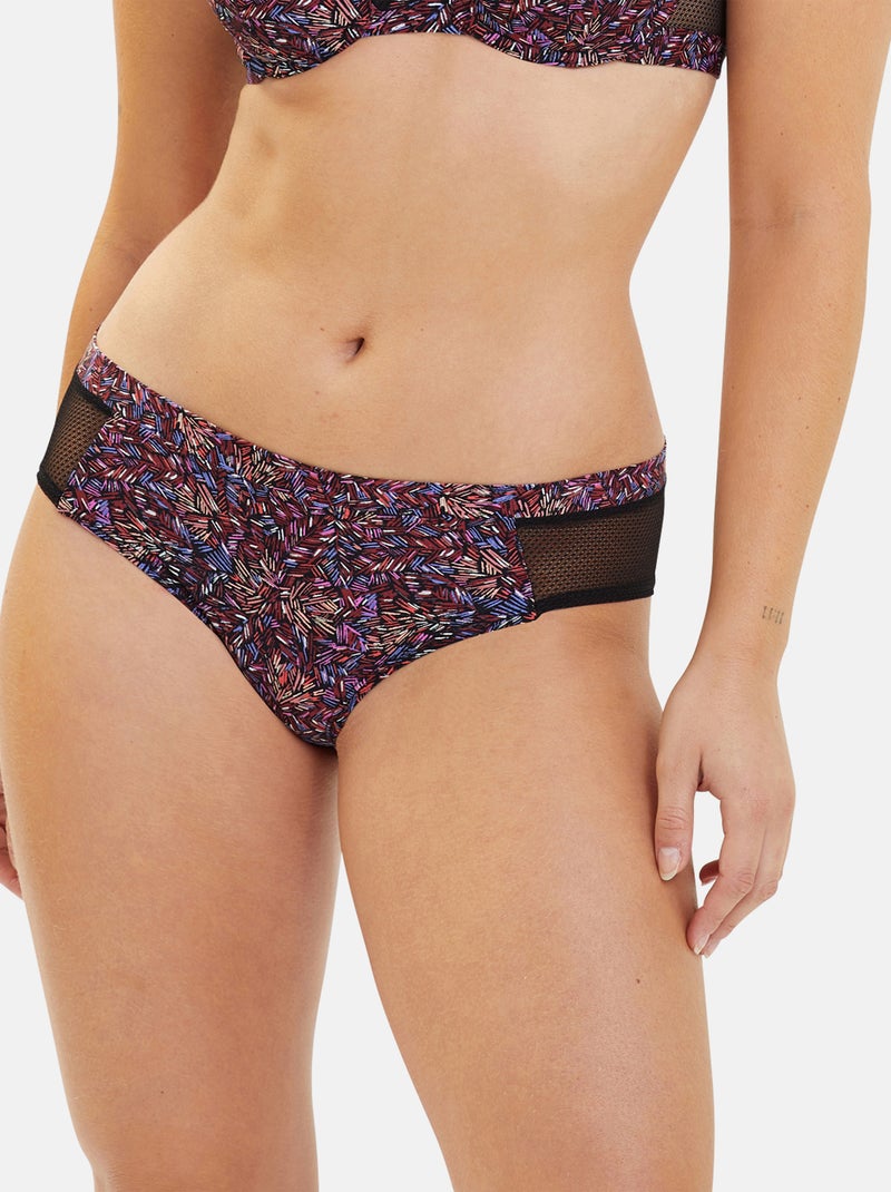 Shorty Merveilleuse Pop Billet Doux Noir Rouge - Kiabi