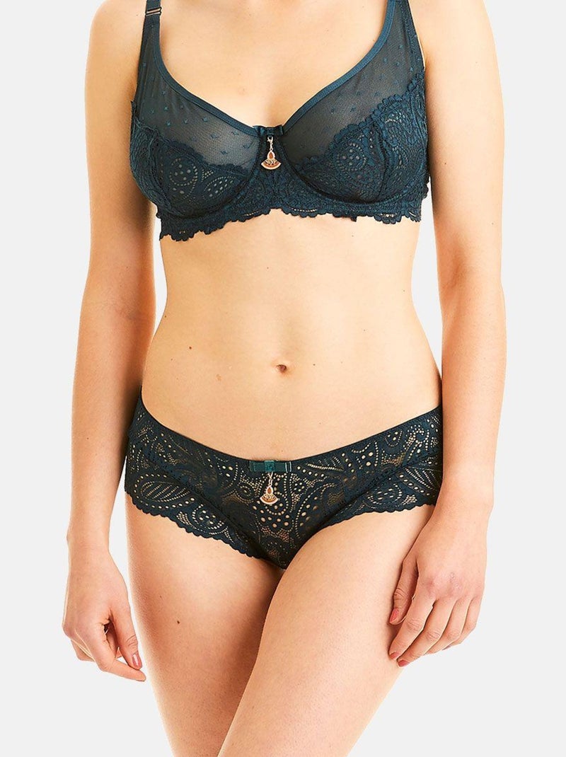 Shorty METRO - Pomm'Poire Bleu - Kiabi
