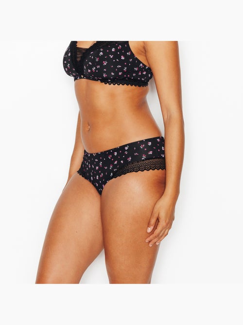 Shorty microfibre douce - rougegorge lingerie - Kiabi