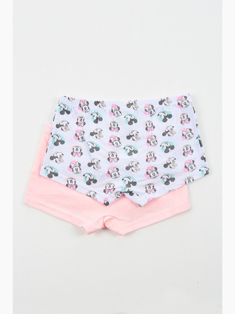 Shorty Minnie Mouse | Licence Officielle Rose/Blanc - Kiabi