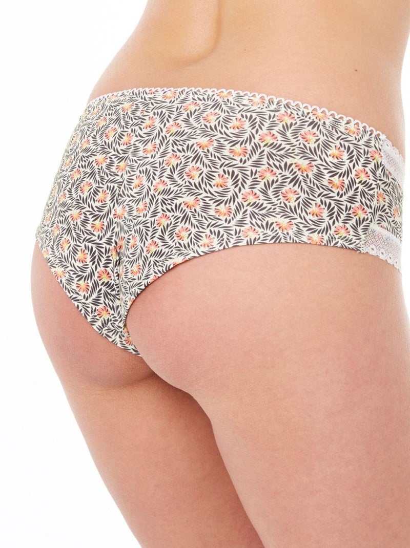 Shorty NAIROBI - Pomm'Poire Blanc Ecru - Kiabi