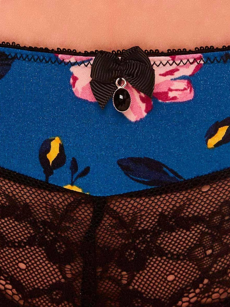 Shorty NOCTURNE - Brigitte Bardot Lingerie Bleu - Kiabi
