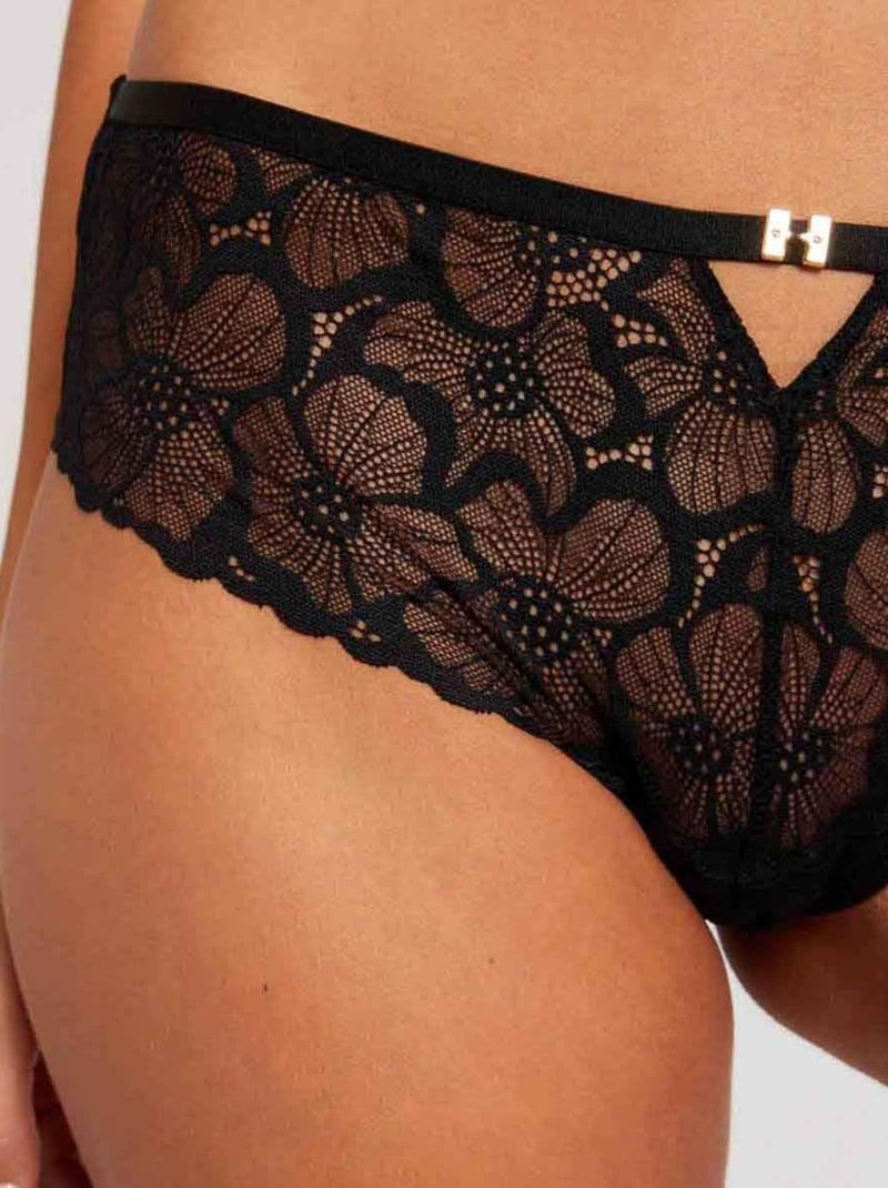 Shorty OPHELIE - Morgan Lingerie Noir - Kiabi