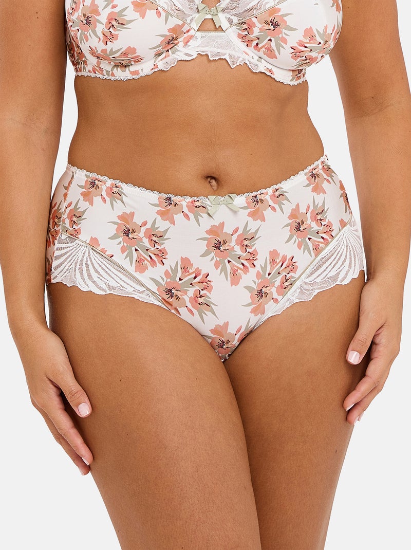 Shorty Oriane Sans Complexe Blanc Rose clair - Kiabi