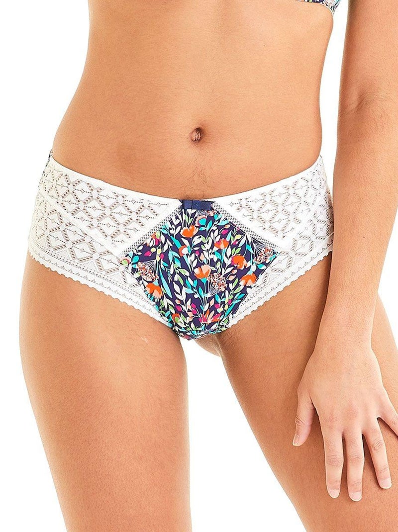 Shorty PAQUERETTE - Pomm'Poire Blanc - Kiabi