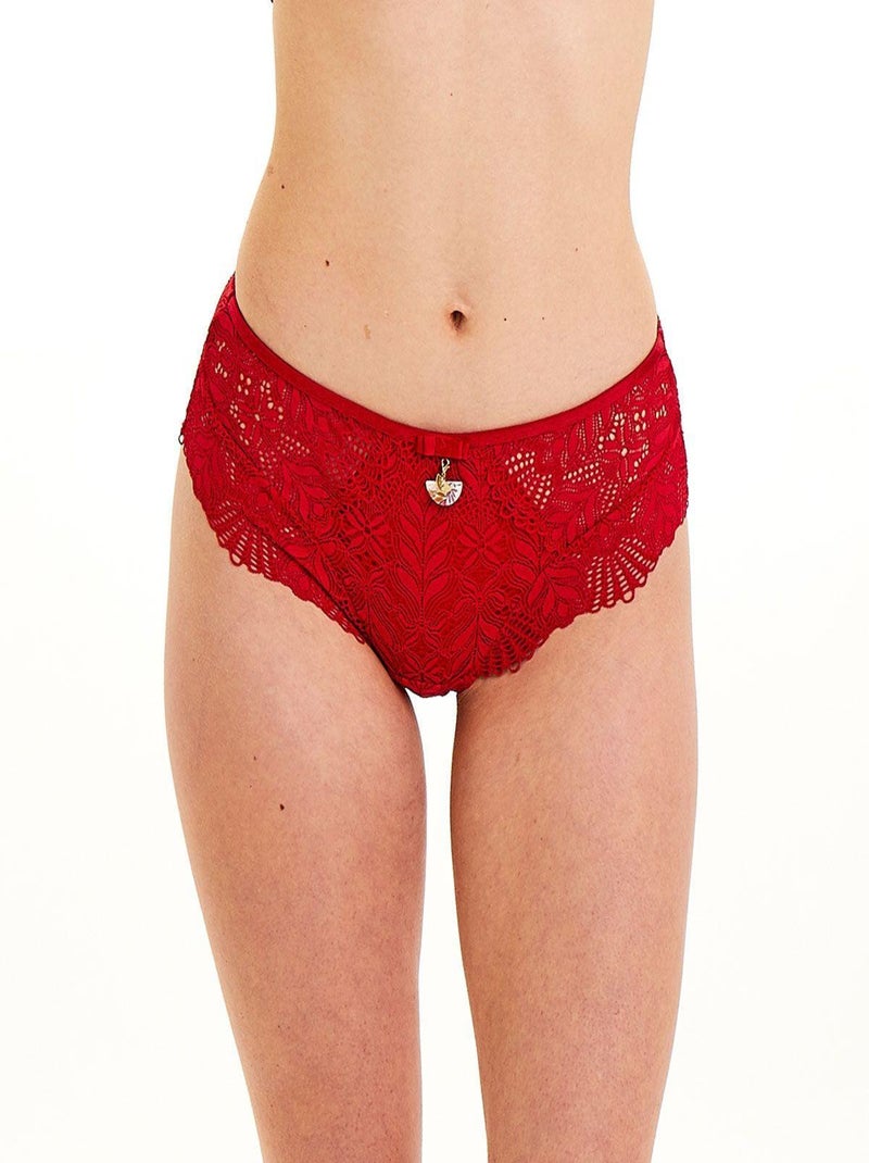Shorty PILE OU FACE - Pomm'Poire Rouge - Kiabi