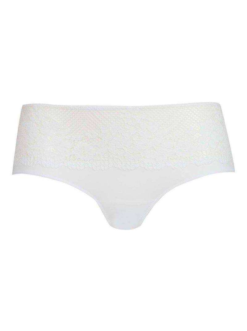 Shorty RÉSILLE FLORALE Blanc - Kiabi