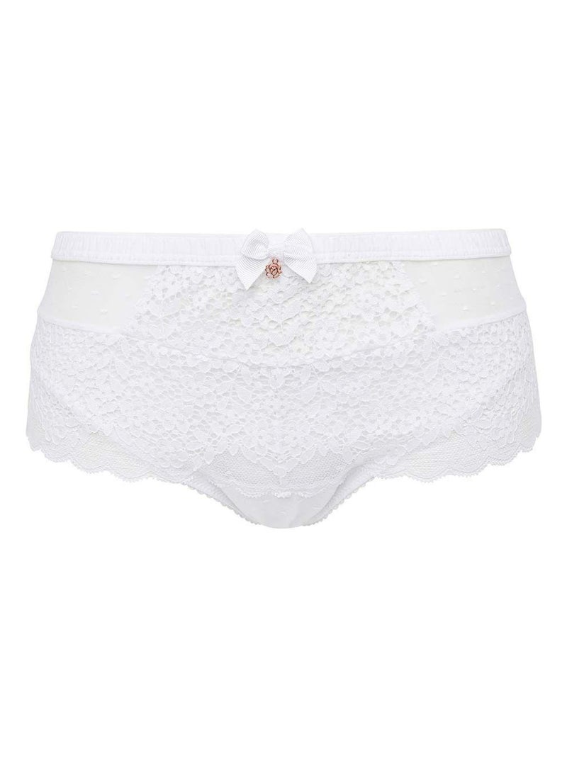Shorty RETRO - Brigitte Bardot Lingerie Blanc - Kiabi