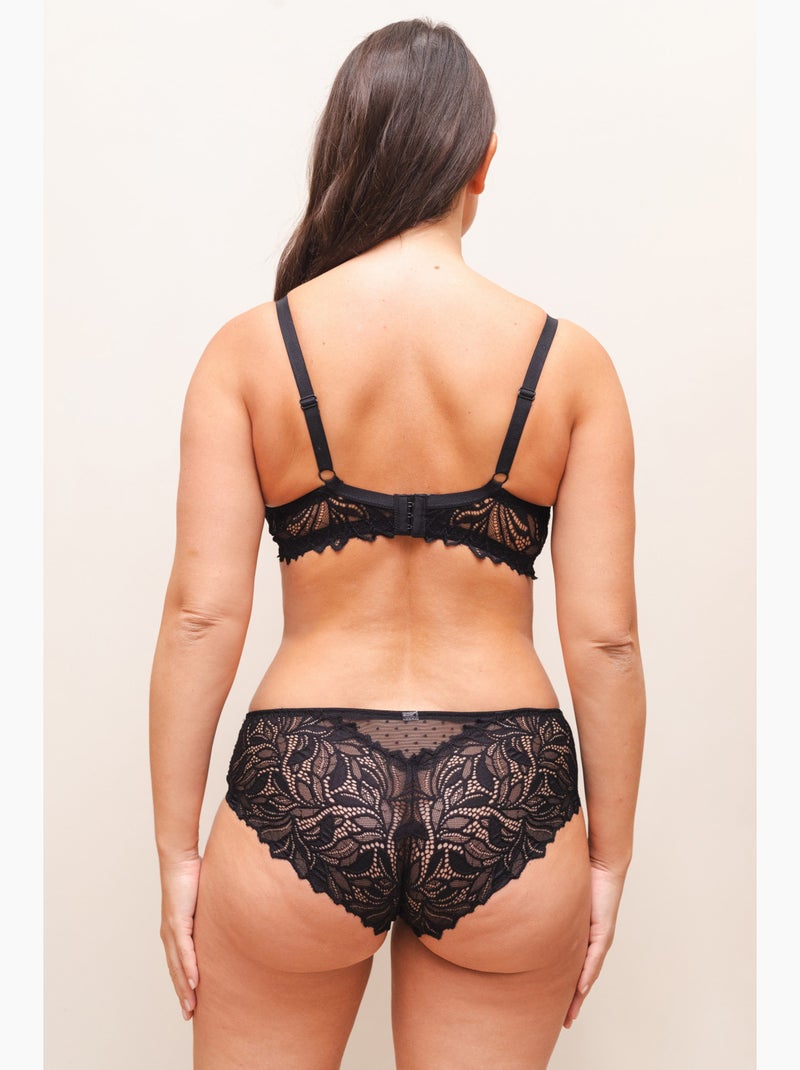 Shorty Rosana En Dentelle  | Gerard Pasquier Noir - Kiabi