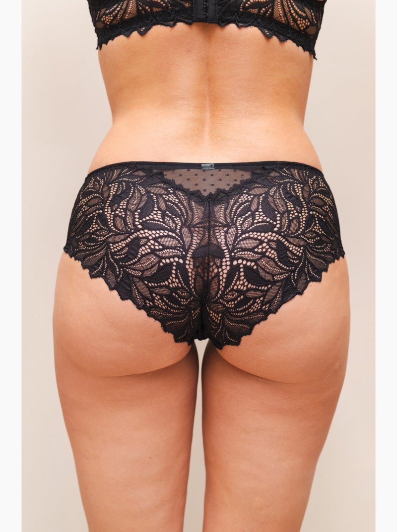 Shorty Rosana En Dentelle  | Gerard Pasquier Noir - Kiabi