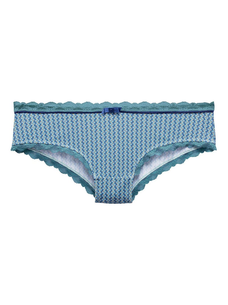 Shorty ROSE - Pomm'Poire Bleu - Kiabi