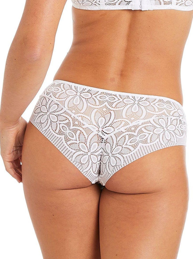 Shorty ROULOTTE - Pomm'Poire Blanc - Kiabi