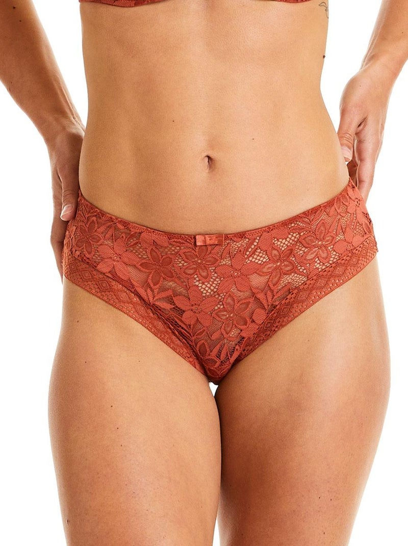 Shorty SEISME - Pomm'Poire Orange - Kiabi