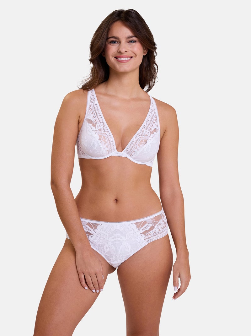 Shorty Singulière Billet Doux Blanc - Kiabi