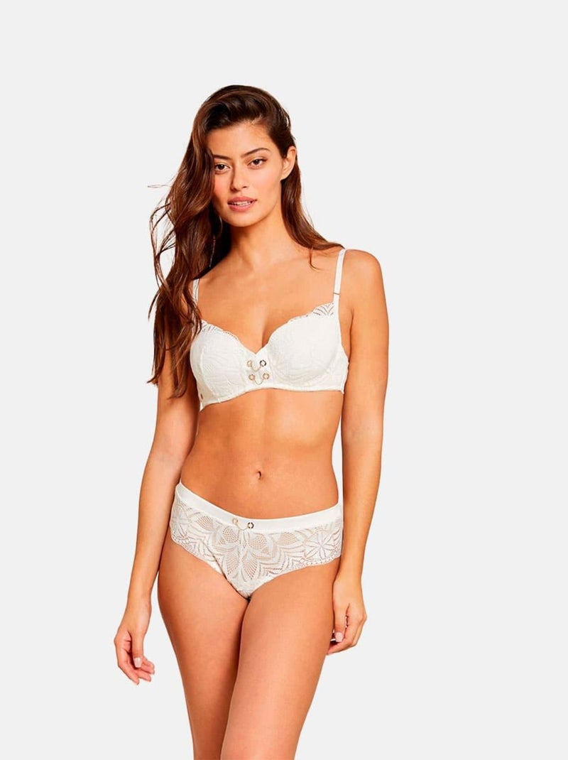 Shorty string BIANCA - Morgan Blanc - Kiabi