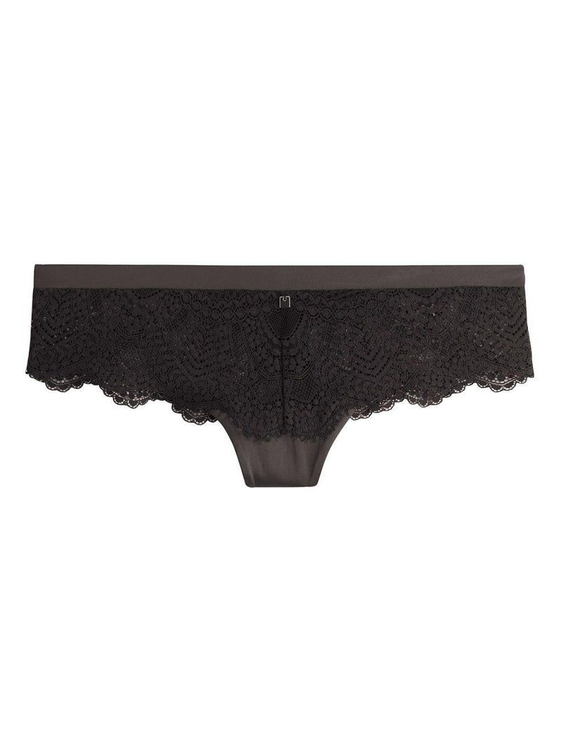 Shorty string EFFRONTEE - Camille Cerf & Pomm'Poire Noir - Kiabi