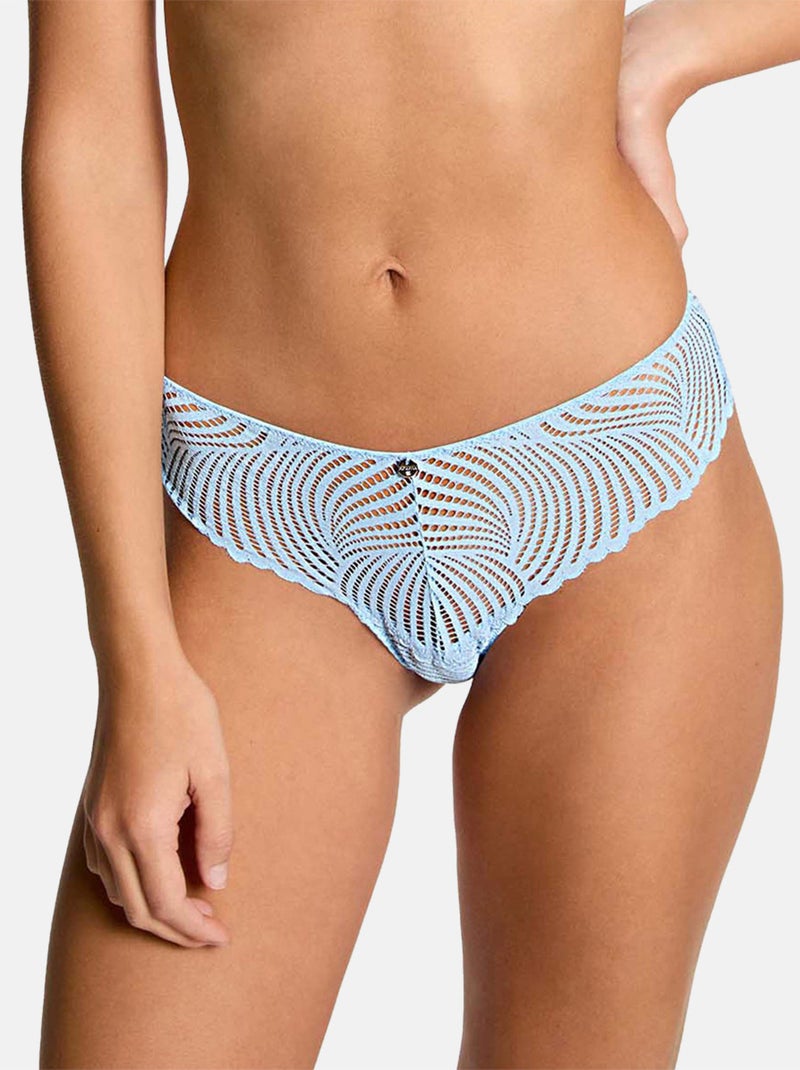 Shorty String GARANCE - Morgan Lingerie Bleu - Kiabi