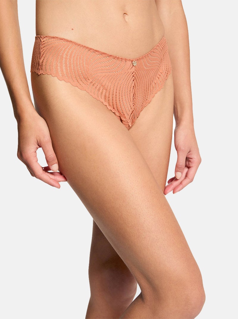 Shorty string GARANCE - Morgan Lingerie Orange - Kiabi