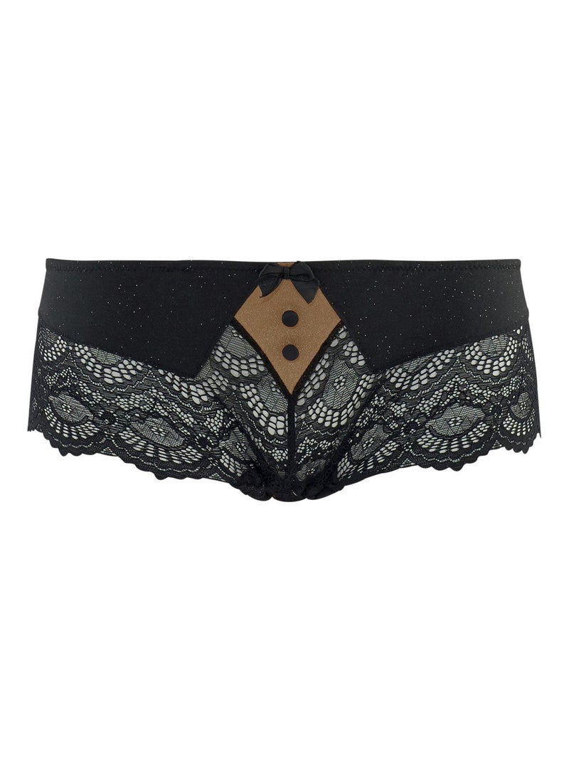 DARJEELING SHORTY STRING TAILLE S MODELE SARAH COULEUR NOIR