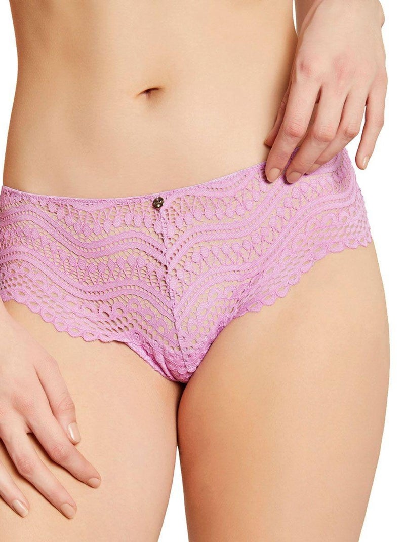 Shorty string LINN - Morgan Lingerie Violet - Kiabi
