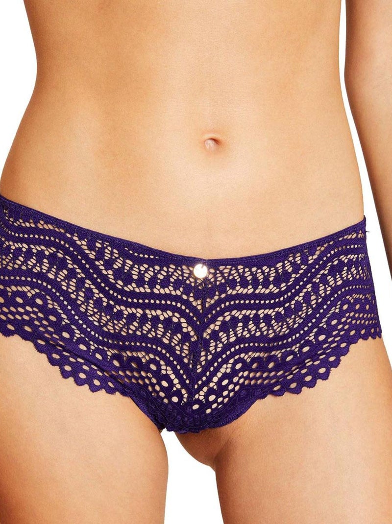 Shorty string LINN - Morgan Violet prune - Kiabi