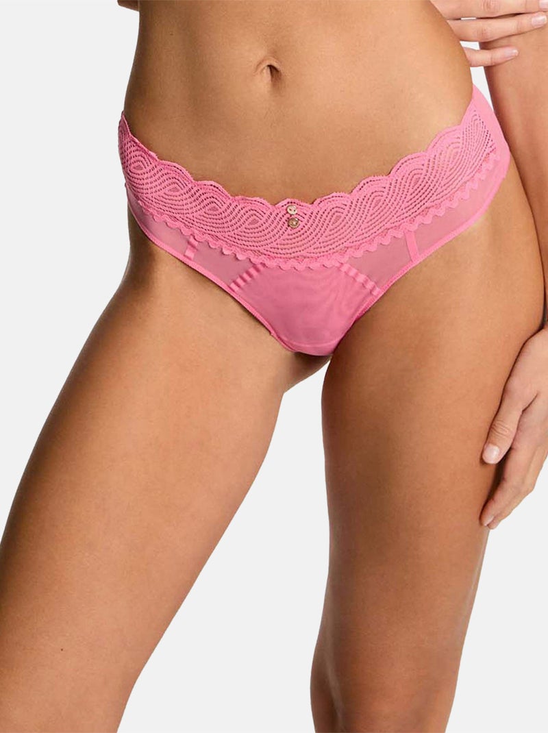 Shorty String LORIE - Morgan Lingerie Rose - Kiabi