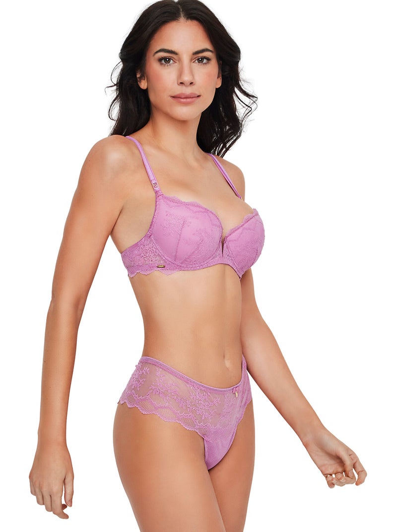 Shorty string MANUELA Violet - Kiabi