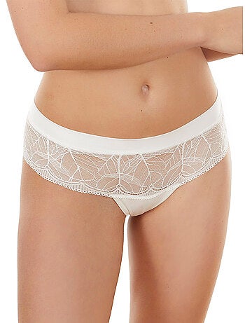 Shorty string Oriana mariage ivoire