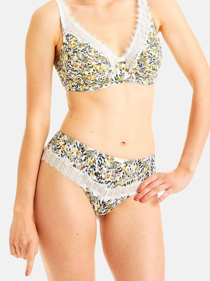 Shorty string PAMOISON - Pomm'Poire Blanc - Kiabi