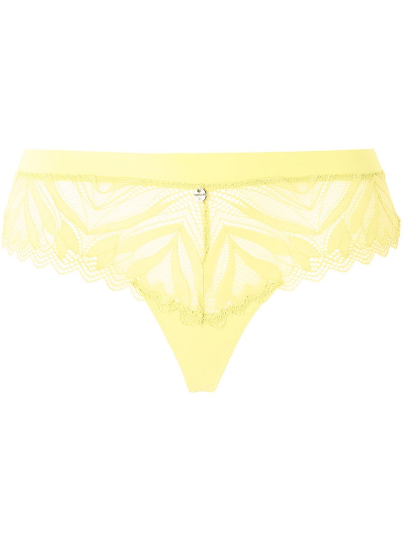 Shorty String SANA - Morgan Lingerie Jaune - Kiabi