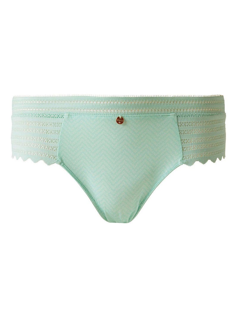 Shorty string TINA - Morgan Lingerie Bleu - Kiabi