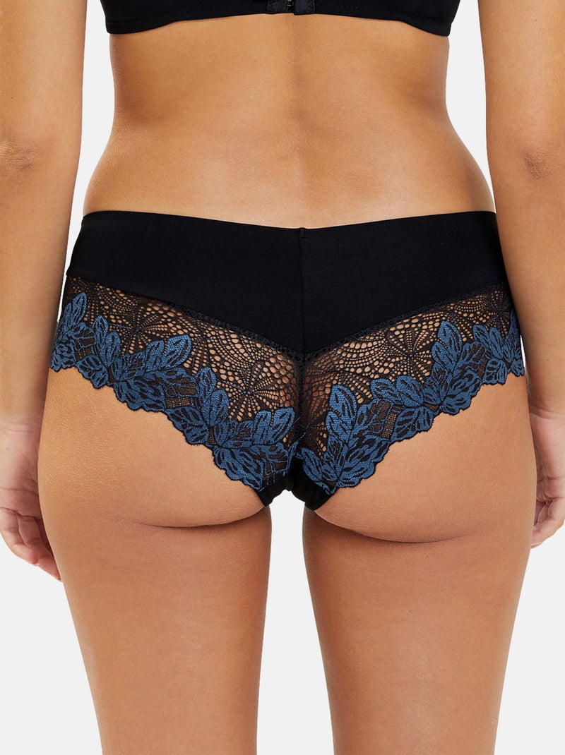 Shorty Surprenante Billet Doux Noir Bleu - Kiabi