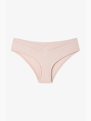 Shorty taille basse spécial maternité penti