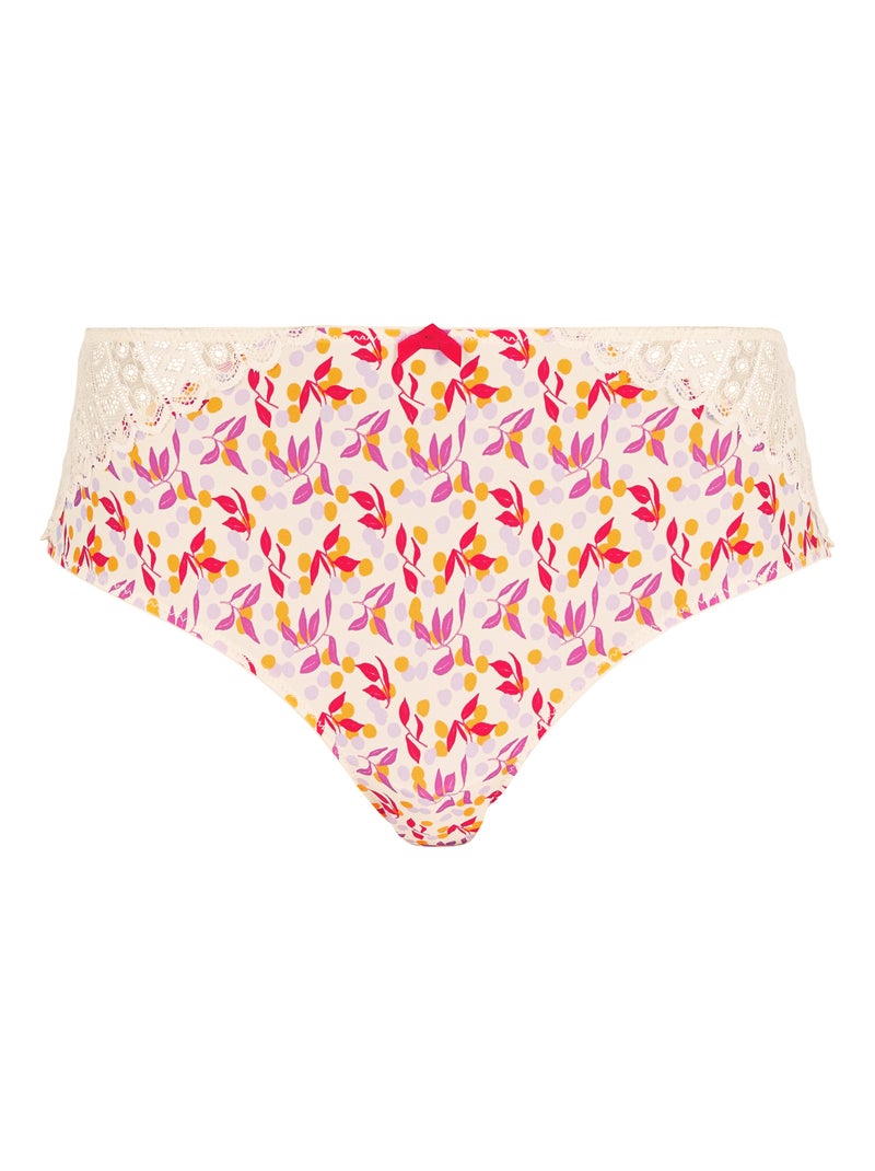 Shorty Talentueuse Billet Doux Blanc Rouge - Kiabi